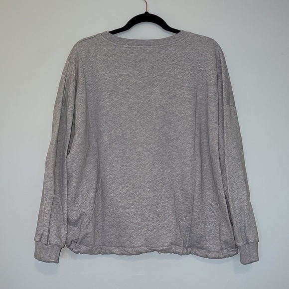 AE fleece clinched Henley sweatshirt - Picture 3 of 7